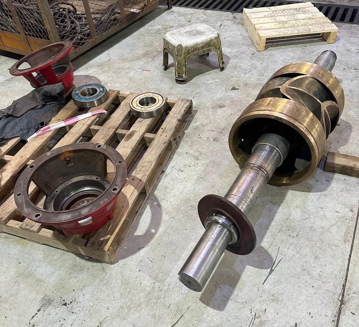 UCME Machining Department project photograph